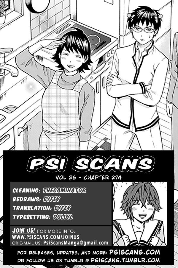 Saiki Kusuo no Psi Nan Chapter 274 1